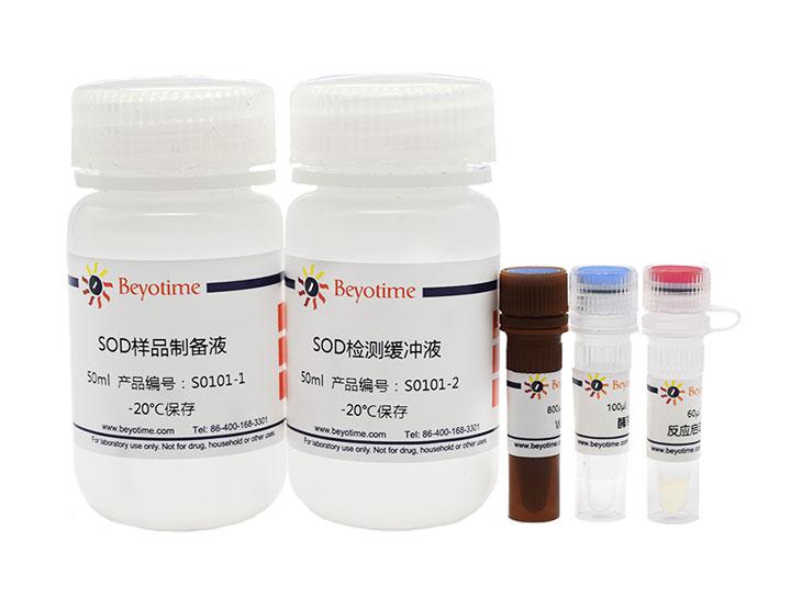 总SOD活性检测试剂盒(WST-8法)